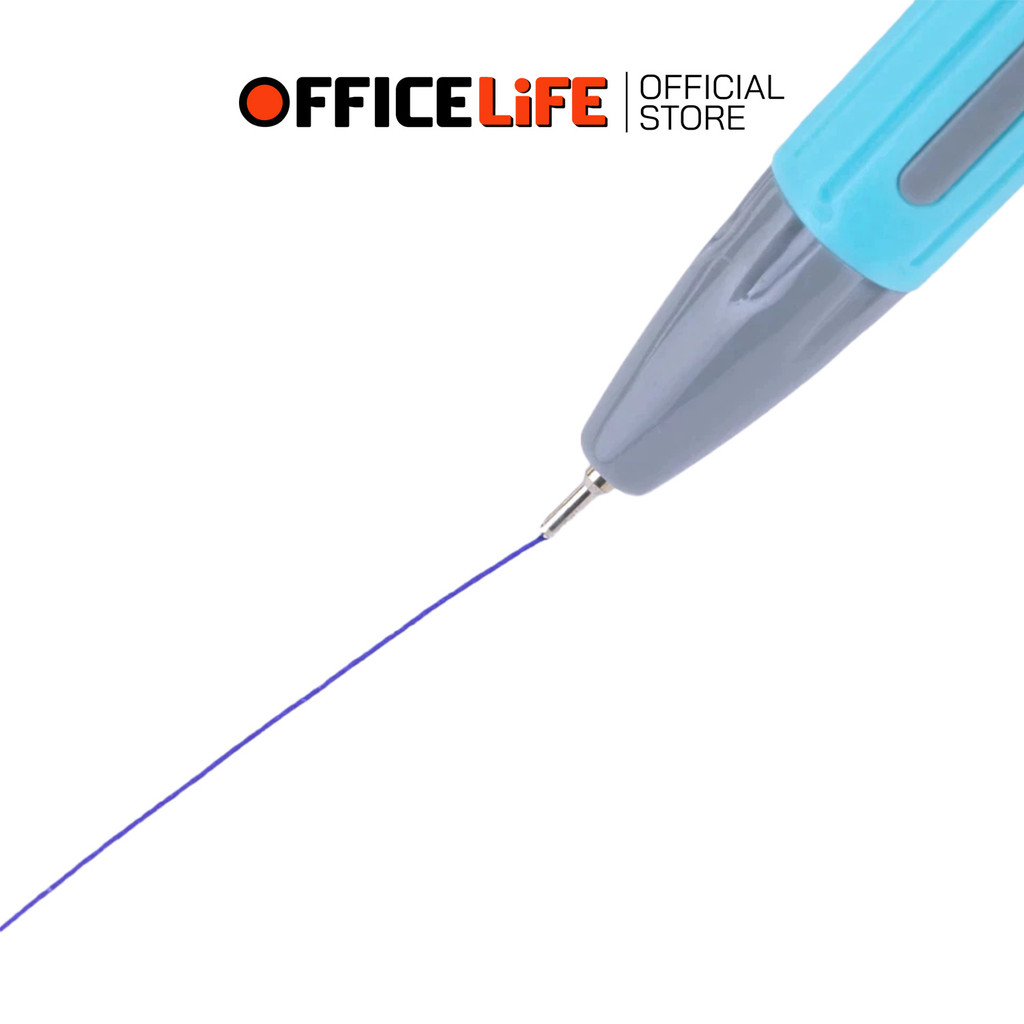 Quantum (ควอนตัม) ปากกาลูกลื่น รุ่น X5 Hitz สีพาสเทล ขนาด 0.5 mm ( 25 ด้าม / กระบอก ) — صورة 5
