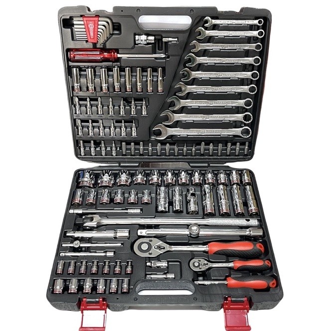 ชุดบล็อก HOBAYASHI  110 ชิ้น บล็อกชุด 1/2” Dr. +1/4” บล็อก ลูกบล็อก