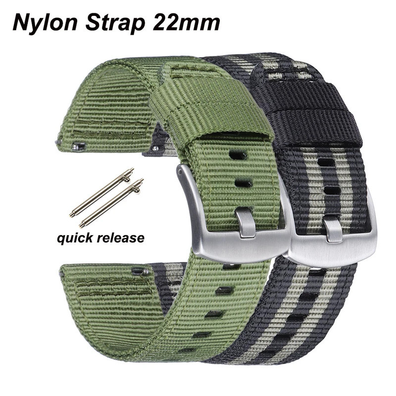 สายไนลอนสําหรับ Casio G-Shock GA-2100 GM-2100 Quick Release ผู้ชายผู้หญิงกีฬาดําน้ํานาฬิกาข้อมือสร้อ