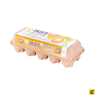 อัคราไข่ไก่สดเบอร์0แพ็ค10ฟอง