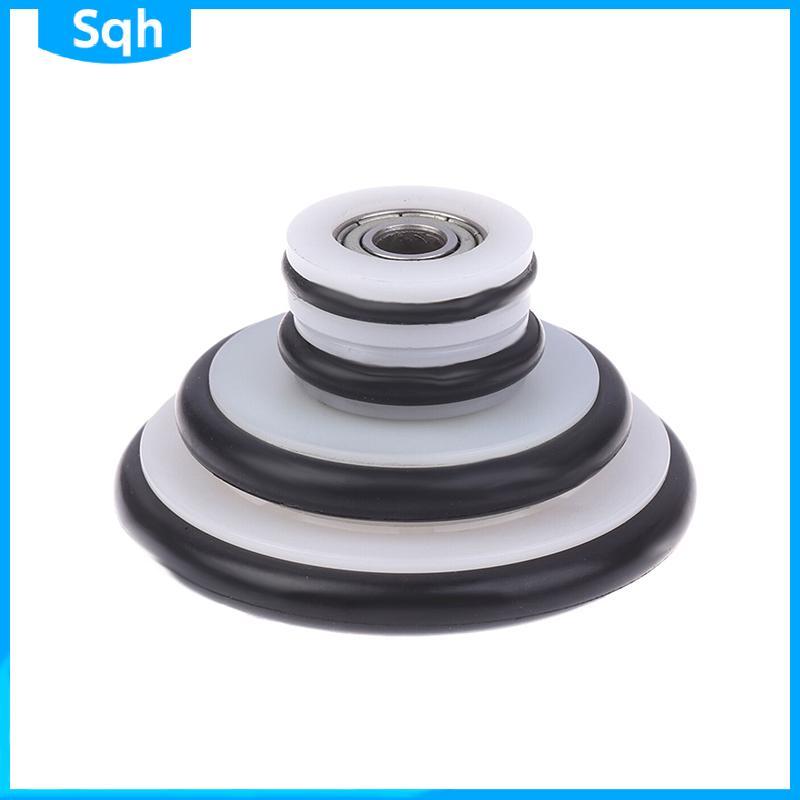 Bri Noiseless Roller Wheel Pulley เคลือบยางสําหรับตกปลา, 1 ชิ้น 625z 695z Board เครื่องมือ ywr