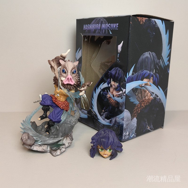 Kimetsu No Yaiba G5The Nezuko and Zenitsu Series  Tanjirou Inosuke Nezuko Butterfly Ninja Figure Mod