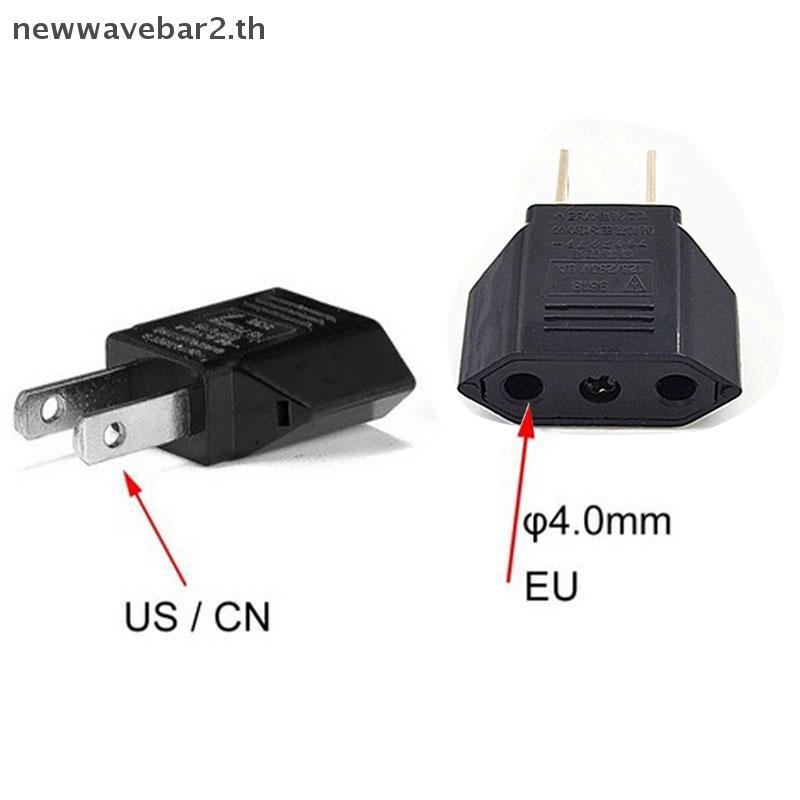 # waveba # EU Euro Euro Euro Euro Euro Europe to US USA Power Ja Wall Plug Converter Travel Adapter 