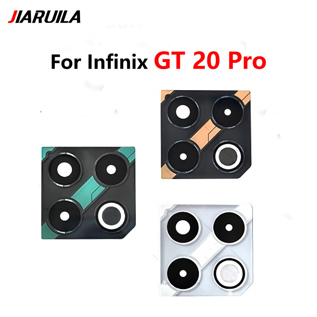 เลนส์กล้องด้านหลังเปลี่ยนกรอบกล้องด้านหลังสําหรับ Infinix GT 20 Pro X6871