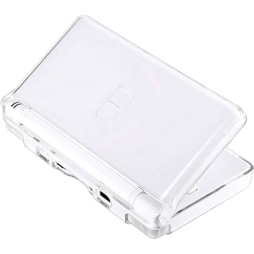 ฝาครอบเคสเปลือกแข็งโปร่งใสเข้ากันได้กับ Nintendo DS Lite NDSL, เปลี่ยนป้องกัน NDS Lite Crystal Clear