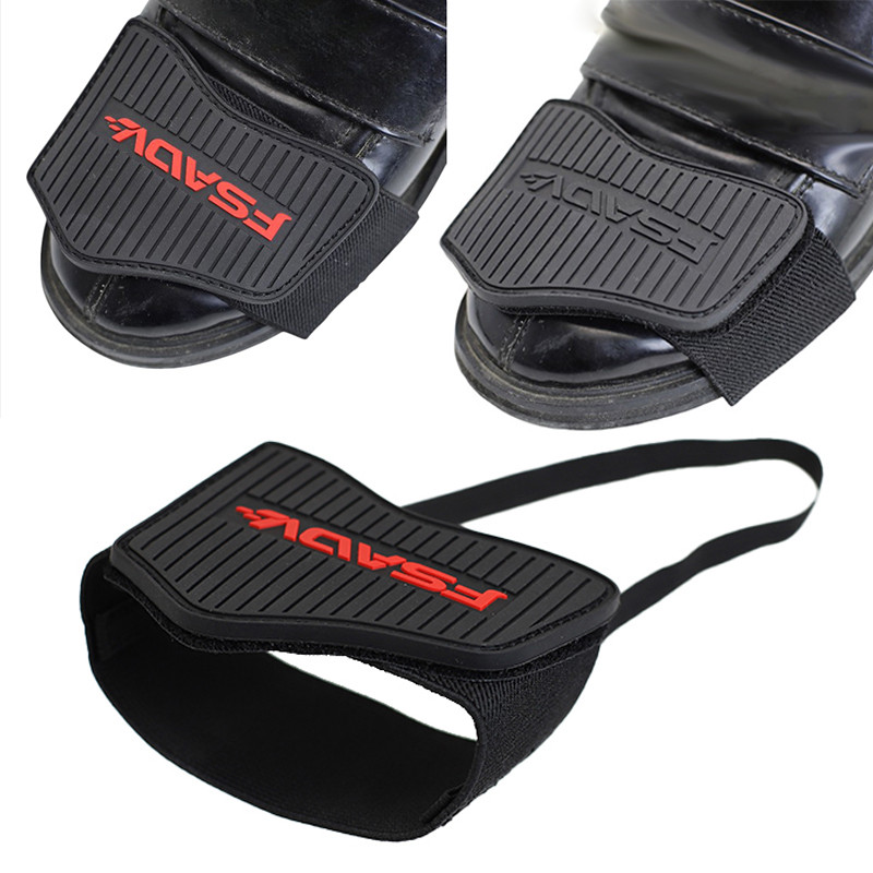 TC Motorcycle Shift Pad Gear Shoe Cover Durable Lightweight Boot Protector Adjustable for Riding Mot