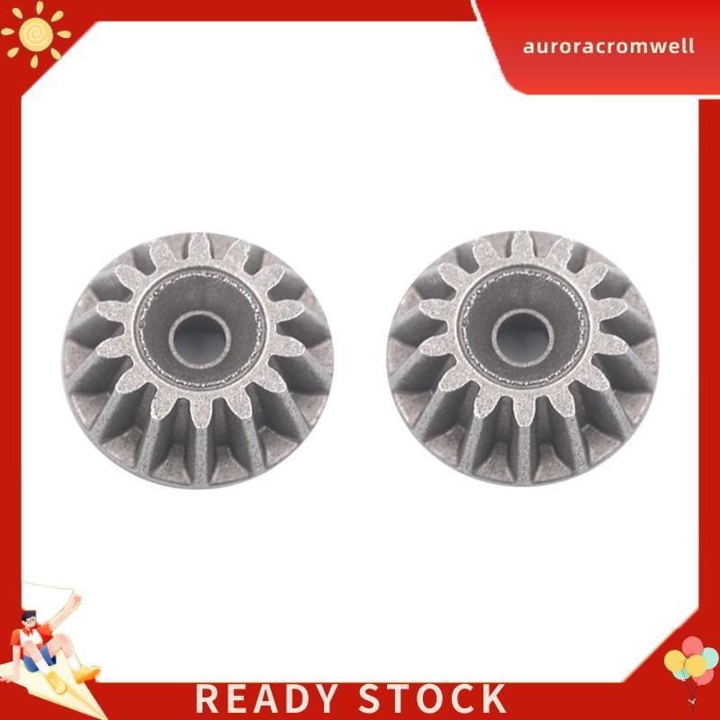 In Stock 2 ชิ้น Metal Driving Bevel Gear 104019-2228 สําหรับ  104016 104019 12402-A 12409 RC อะไหล่ร