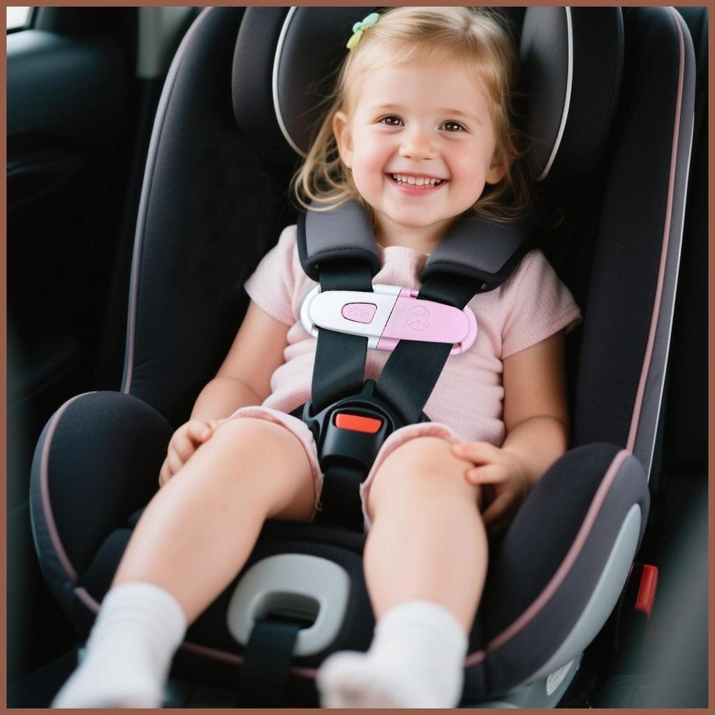 รถที่นั่งล็อคคลิปปรับล็อค Anti Escape รถที่นั่ง Buckle Guard สําหรับรถเข็นเด็กเก้าอี้สูงกระเป๋านักเร