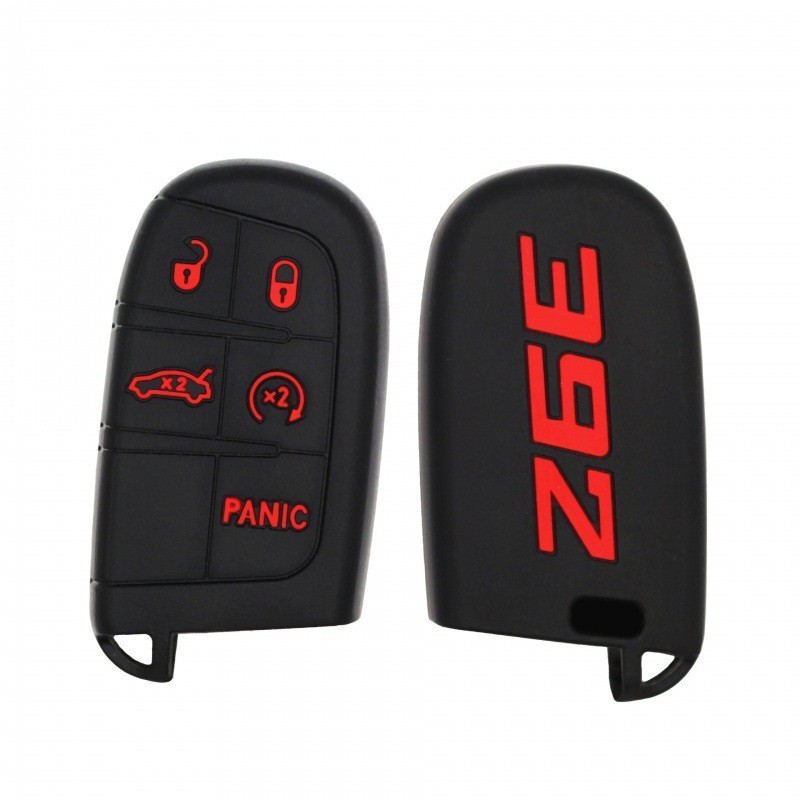 เหมาะสําหรับ Dodge Jeep Jeep คู่มือใหม่ฟรี Light Freeman ซิลิโคนกุญแจรถ Key Case