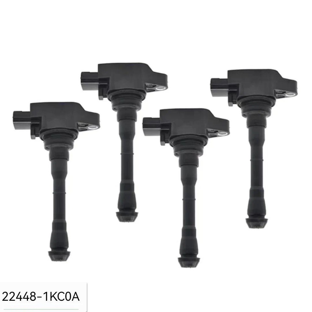 4PCS 22448-1KC0A 224481KC0A คอยล์จุดระเบิดสําหรับ Nissan Sentra 1.6L L4 2011-2016 Juke 22448 1KC0A X
