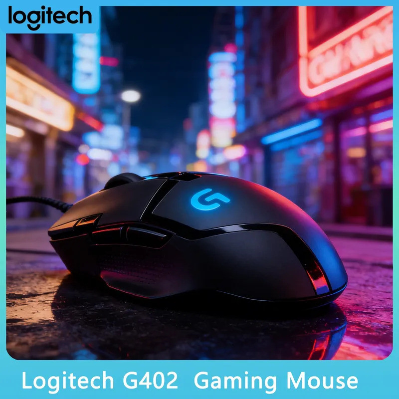 การเล็งแม่นยํา: เมาส์สําหรับเล่นเกม Logitech G402