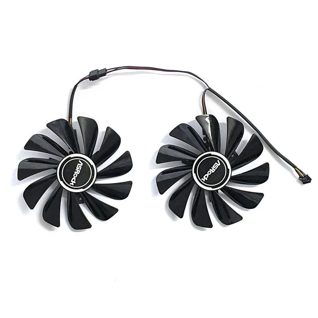4PIN CF1010U12S FDC10U12S9-C 95 มม.RX5700 GPU พัดลมสําหรับ ASRock Radeon RX 5700 5700XT พัดลมระบายคว