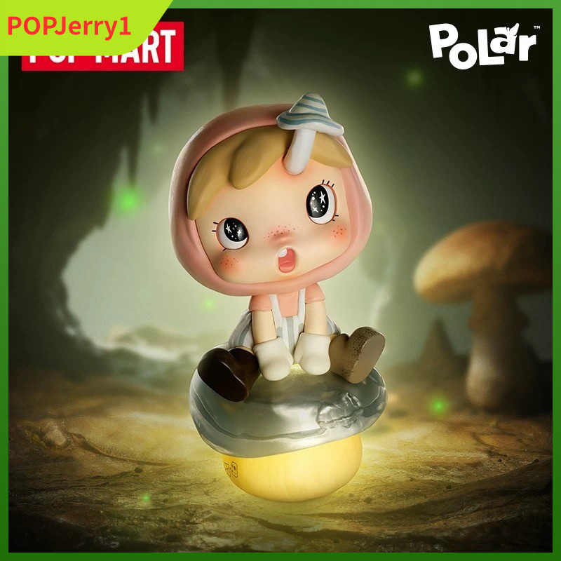 P POPMART POLAR Second Season Forestside Secret Trail Series รูป Mystery Box ของเล่นตกแต่งของขวัญ