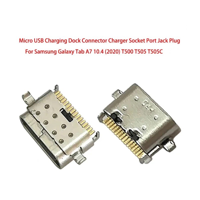 2 ชิ้น 5 ชิ้น 10 ชิ้น Micro USB ชาร์จ Dock Connector Charger ซ็อกเก็ตพอร์ตสําหรับ Samsung Galaxy Tab