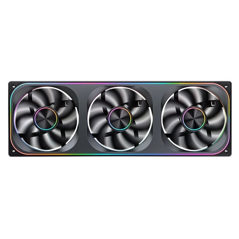JONSBO ZA-120/240/360 คอมพิวเตอร์พัดลม 12 ซม.5V ARGB 120 มม.โครงสร้างเสาหินพัดลมระบายความร้อนด้วยน้ํ