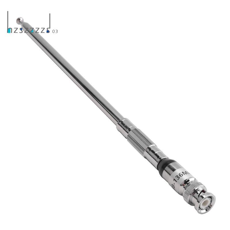 118-136MHZ BNC Telescopic Antenna กําไรสูง Airband เสาอากาศสําหรับ TH-28A TH-48A TH-78A ความถี่การบิ