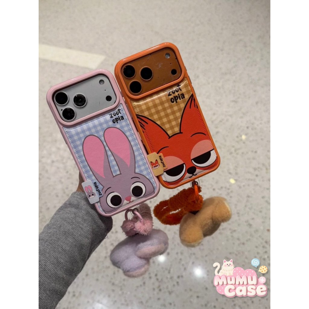เคสโทรศัพท์จูดี้และนิก วัสดุหุ้มนุ่มหนา สำหรับ iPhone 15 Pro Max X/Xr/Xs/Xs Max 14 17 12 Pro 16 Plus 11 13 ลายโซ้ตอปีย์