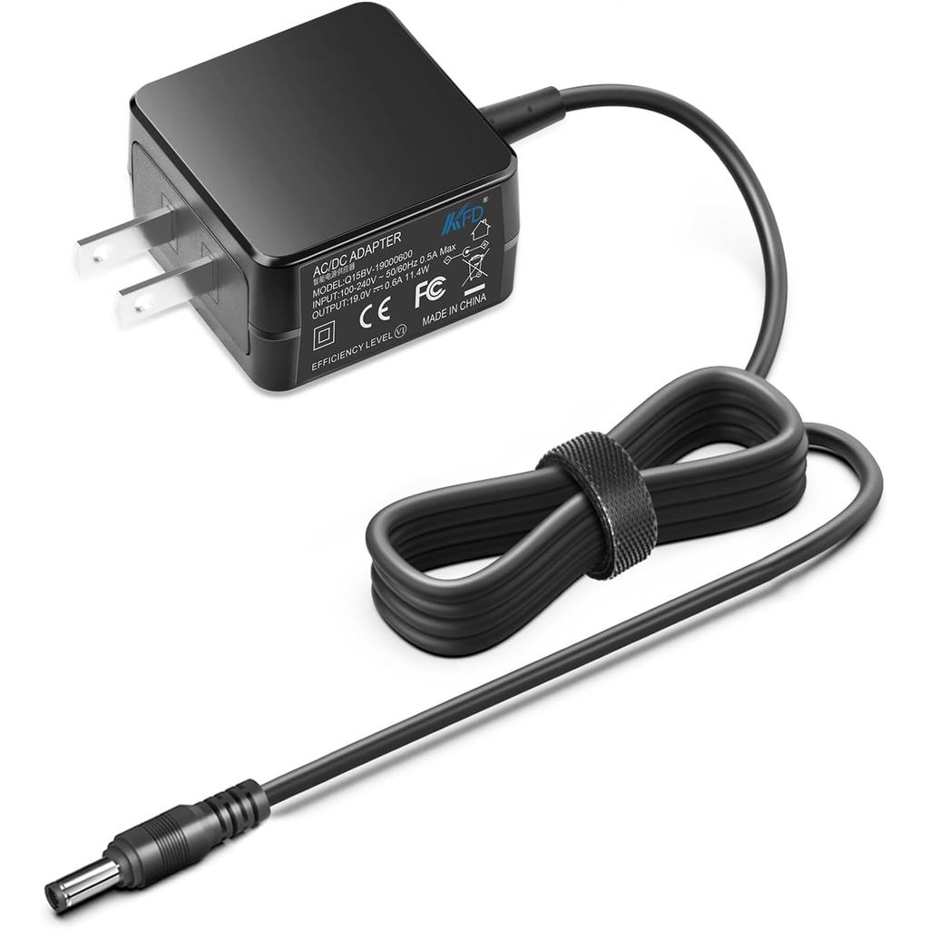 KFD 19V Charger สําหรับ ILIFE V3s Pro,V5s Pro,V1,V3,V4,V5,V5 Pro,V7,X5,V50,V55,X5,V5,V5,V5,V5s,A8s,A