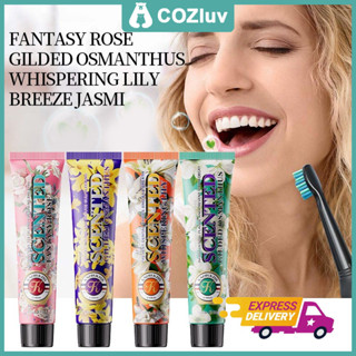 KnowKiss ยาสีฟันกลิ่นกุหลาบและมะลิ ✨ ทำความสะอาดล้ำลึก ฟื้นฟ…