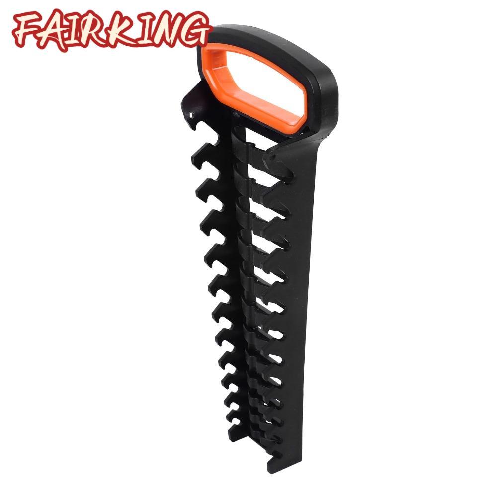 FAIR KING ประแจ, Ratcheting Design Carrying Handle ประแจ Rack, Spanner Storage ติดผนัง 12 Slot ประแจ