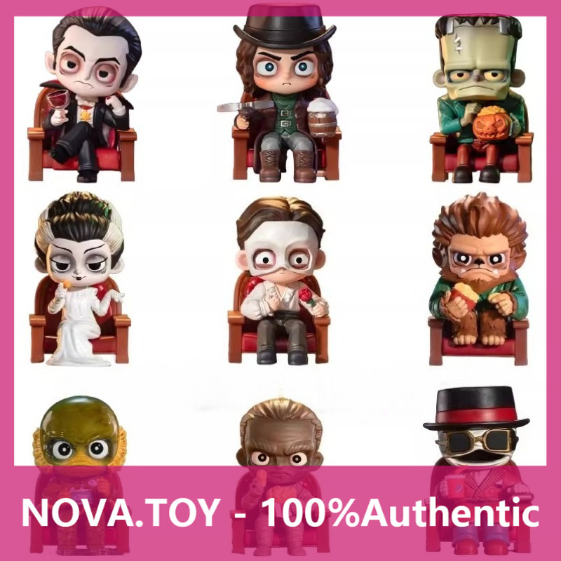 P POPMART POPMART Universal Monsters Series ตัวเลขลึกลับกล่องตกแต่ง