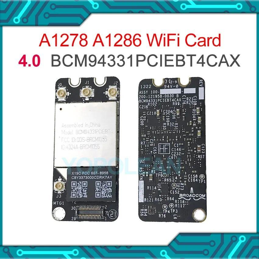 Original Bluetooth 4.0 Wifi Card Airport Card สําหรับ Macbook Pro 13 "15" A1278 A1286 2012 ปี BCM943