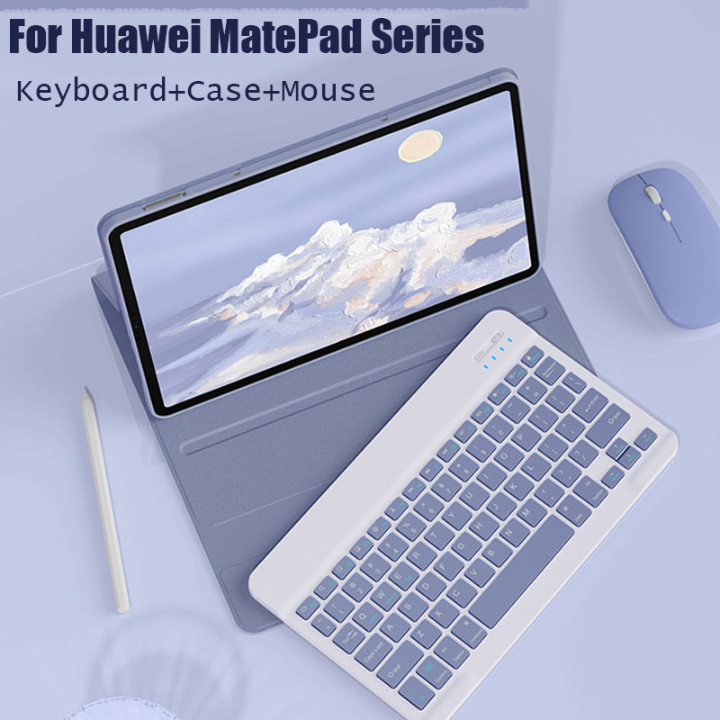 HUAWEI Matepad Air 11.5 / Matepad 11.5 2025 เคสคีย์บอร์ดพร้อม Honor Pad 9 / Pad X8 / X9 Mouse – เข้า
