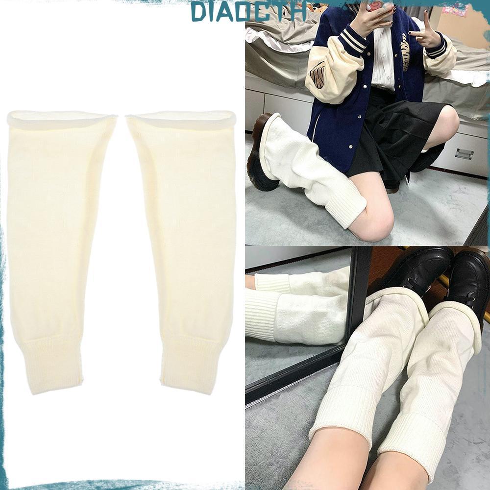 OMXILOYI Boot Stocking Japanese Fluffy Flared Kawaii Uniform