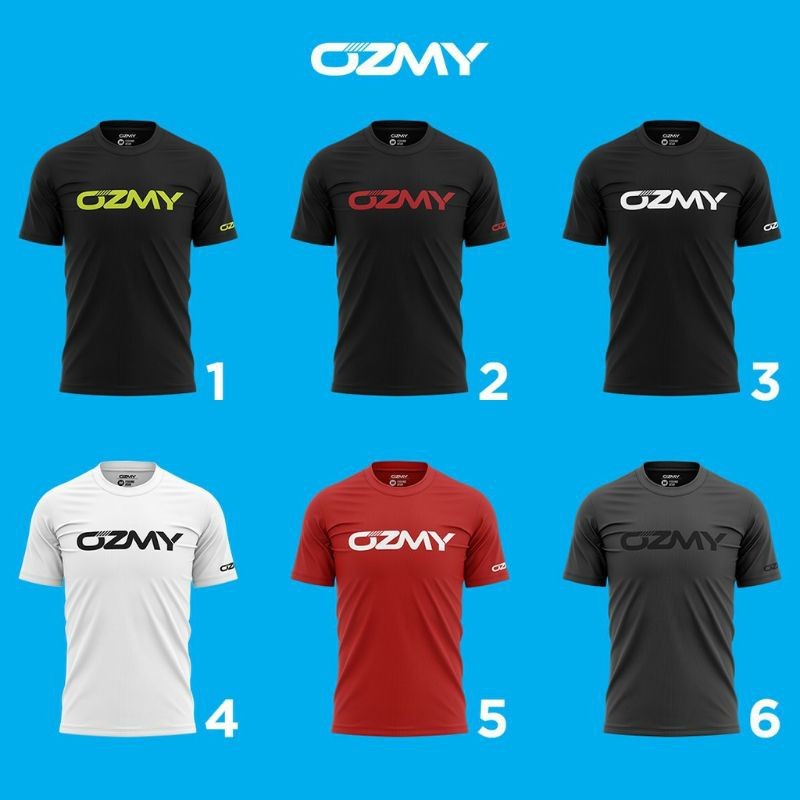 เสื้อยืดพื้นฐานตกปลา Ozmy