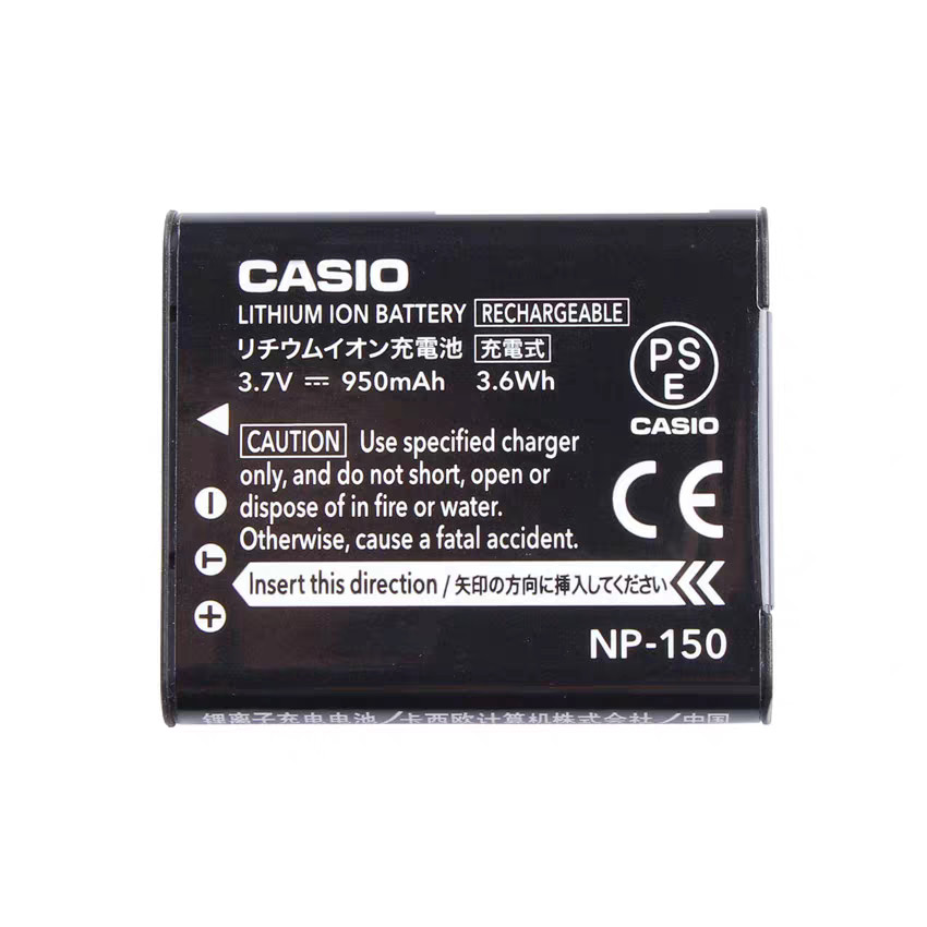 เหมาะสําหรับ Casio EX-TR350/350s/300 TR600/500/550/70NP-150 เครื่องชาร์จแบตเตอรี่