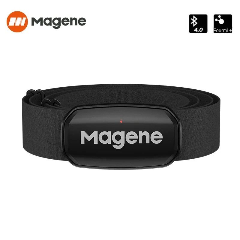 Magene H303 Heart Rate Monitor บลูทูธ ANT + เซ็นเซอร์สายรัดหน้าอกโหมดคู่สําหรับขี่จักรยานวิ่งออกกําล