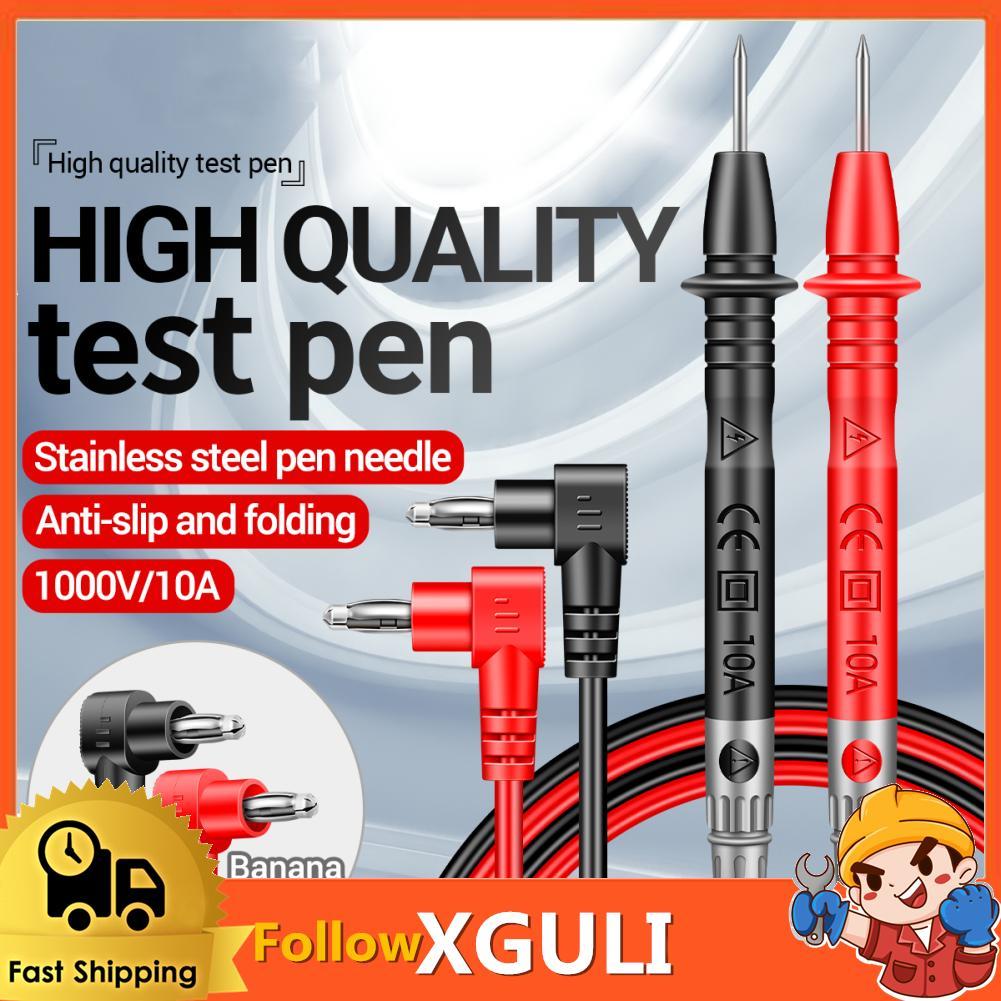 Xguli Xguli ANENG PT840 1000V 10A Digital Multimeter Probe Universal Test Lead เข็มสายไฟปากกาชุดสายเคเบิล Current เครื่องทดสอบโวลต์มิเตอร์