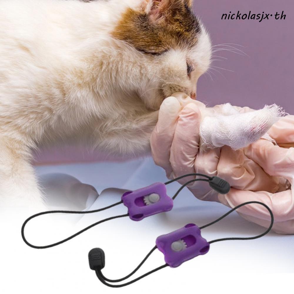 VELAVETIS สัตว์ Tourniquet Quick Release พลาสติกปรับได้แบบพกพา 2 ชิ้น Professional Emergency Tourniq
