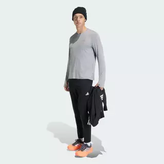 adidas วิ่ง เสื้อแขนยาว adi365 Running Essentials ผู้ชาย สีเทา KE8420