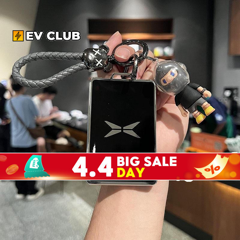 X xpeng G6 SUV EV NFC Anti-Card Case Key Case จี้กุญแจรถสาวน่ารักรถใหม่ต้องมี B
