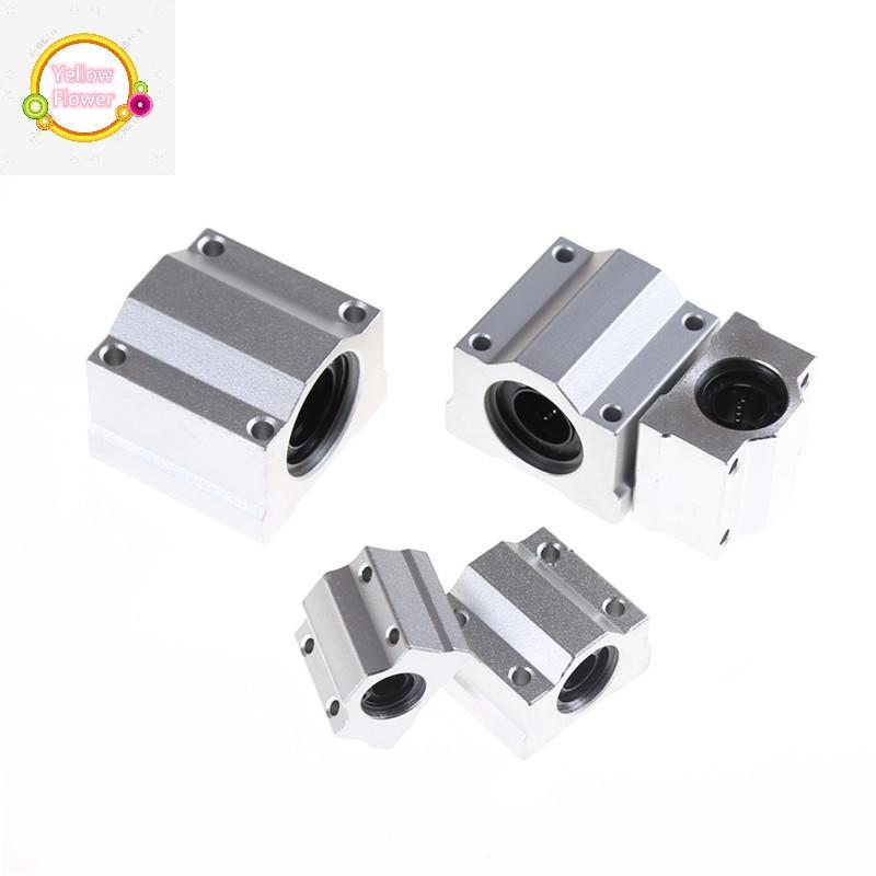 YellowFlower SC8UU-SCS20UU 8-20mm Linear Motion Ball Bearing Machinery Slide Bushing TH