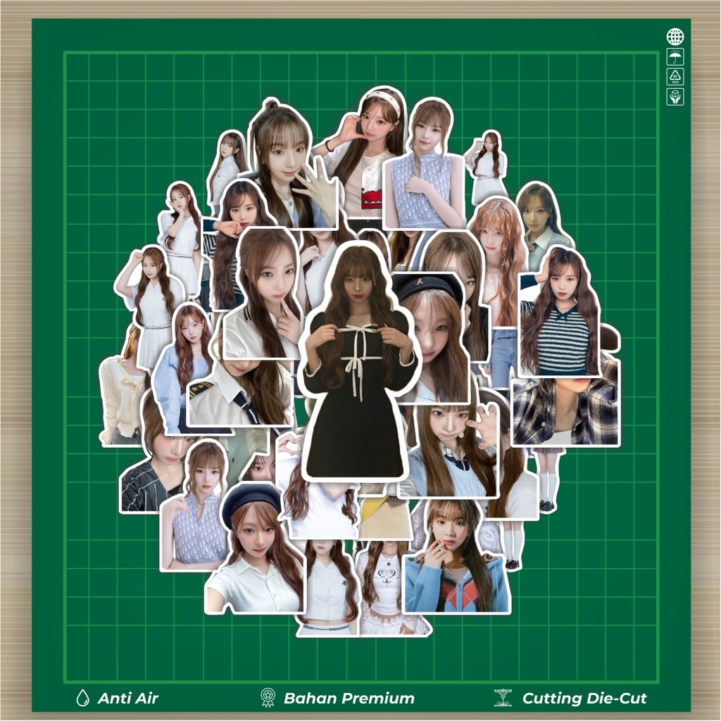 ร้อน 50 ชิ้น JEONG HAYEON สติ๊กเกอร์ (tripleS) ของตกแต่งน่ารักที่สร้างสรรค์สําหรับโน๊ตบุ๊ค สเก็ตบอร์