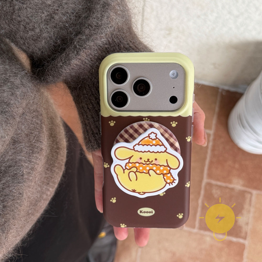 For เคสไอโฟน with Griptok TPU Color Match Dog เคส Phone Case For iPhone 17 Pro Max 16 15 14 13 Cover  Aesthetic Korean Cute - รูปที่ 2