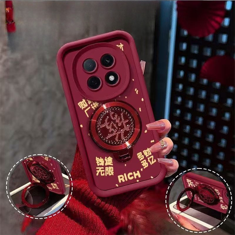 เคสโทรศัพท์สีแดงสําหรับRealme 15T 14T 14x 13 12 11 C85 C71 C75 C63 C67 C53 C51 C33 C20 C21Y C11 พร้อ