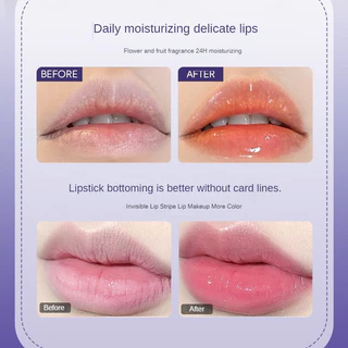 Brightening Lip Serum Lip Balm Lip Gloss Lip Tint Lip Lightening PlumperThermchromic ลิปสติก Vitamin Care Glossy แต่งหน้า Moisturizing