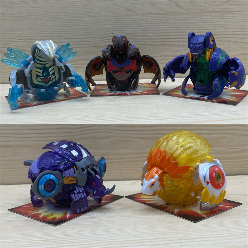 egg toy rainbocorns ของแท้สินค้าจํานวนมาก Bakugan Boy Bakugan Magnetic Deformation Ball ไดโนเสาร์ไข่