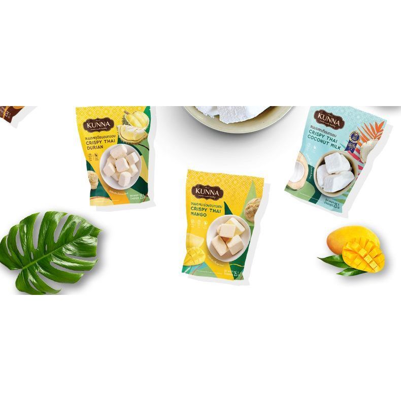 Original Durian Block Flavour Fruit Flavour g Block Coconut Imported kunna Flavour Dry Frozen Mango 