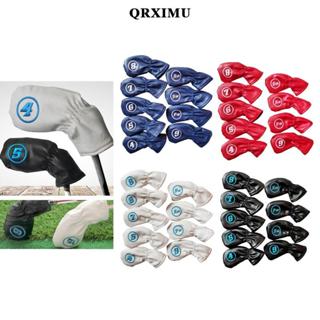 9ชิ้นกันน้ําคลุมไม้กอล์ฟและศีรษะ เดิม เหมาะสำหรับทุกยี่ห้อ