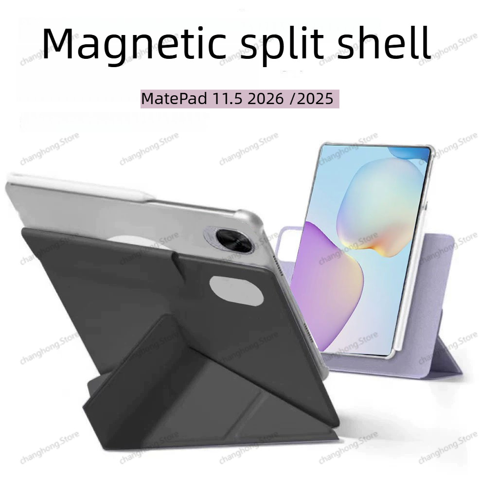 แม่เหล็กที่ถอดออกได้ 3 + Y พับสําหรับ Huawei MatePad 11.5 MatePad11.5 2025/2026 TXZ-W09 TXZ-W10 PC C