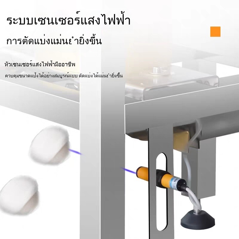 เครื่องแบ่งก้อนแป้งอัตโนมัติ สำหรับทำขนมปัง ซาลาเปา เกี๊ยว หมั่นโถ่ว เผือกไส้ TG9I - รูปที่ 3