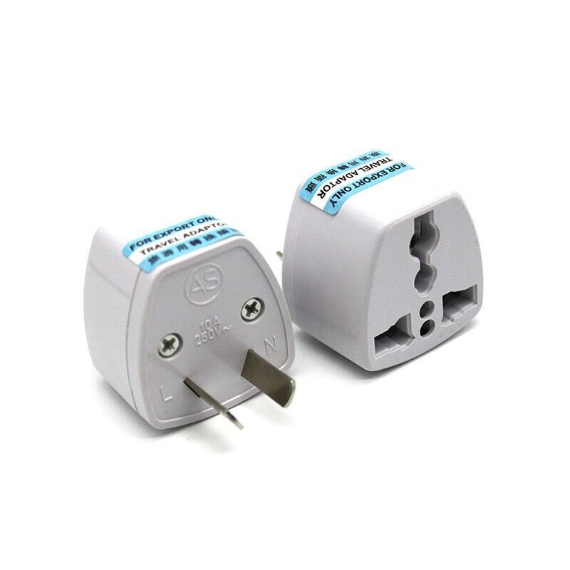 Universal 2 Pin AU Plug Power Adapter AC Travel Adapter US EU UK to AU Australia Plug Converter Powe