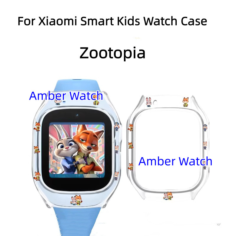 Zootopia เคสใสสําหรับ Xiaomi Smart Kids Watch Strap Xiaomi Smart Kids Watch Case