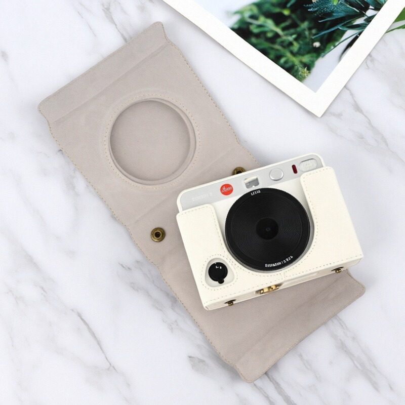 เหมาะสําหรับกระเป๋ากล้อง Leica sofort2 SOFORT 2 เคสป้องกันแบบรวมทุกอย่าง Leica ฐานป้องกันรอยขีดข่วนส