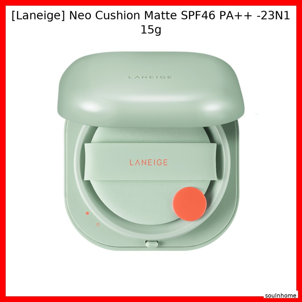[Laneige] Neo Cushion Matte SPF46 PA++ -23N1 15g / Korean Cushion Foundation / Matte Finish by souln