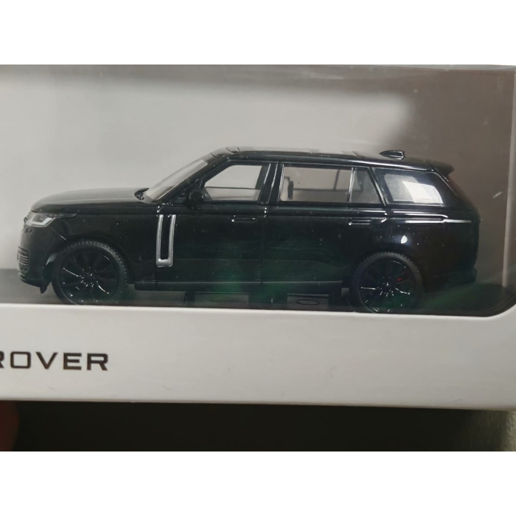 LCD 1: 64 LAND ROVER Range ROVER LAND ROVER 2022 Honor Genesis รุ่นขยายรุ่นรถสีดําสีดํา Samurai Pick